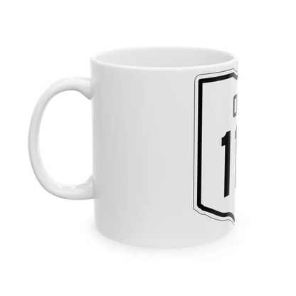 OH-112 1927 (Ohio) (Road Sign) White Coffee Mug - Go Mug Yourself