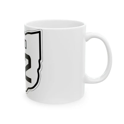 OH-112 1927 (Ohio) (Road Sign) White Coffee Mug - Go Mug Yourself