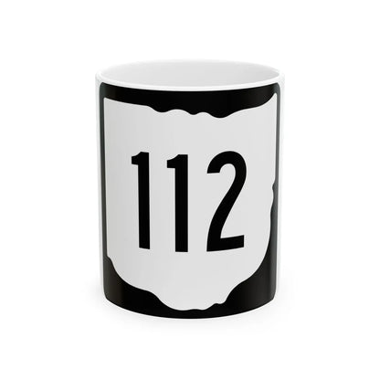 OH-112 1967 (Ohio) (Road Sign) White Coffee Mug 11oz - Go Mug Yourself