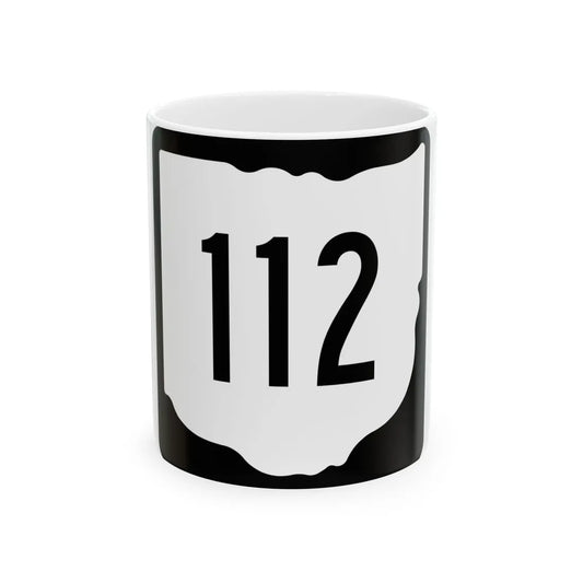OH-112 1967 (Ohio) (Road Sign) White Coffee Mug 11oz - Go Mug Yourself