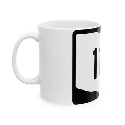 OH-113 (Ohio) (Road Sign) White Coffee Mug - Go Mug Yourself