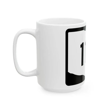 OH-114 (Ohio) (Road Sign) White Coffee Mug - Go Mug Yourself