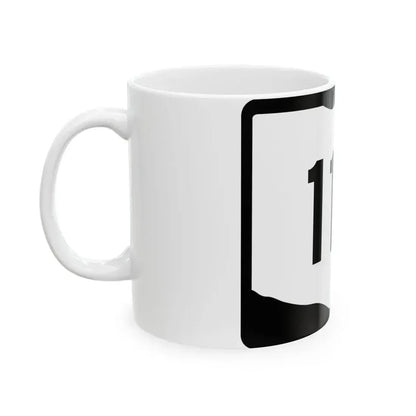 OH-118 (Ohio) (Road Sign) White Coffee Mug - Go Mug Yourself