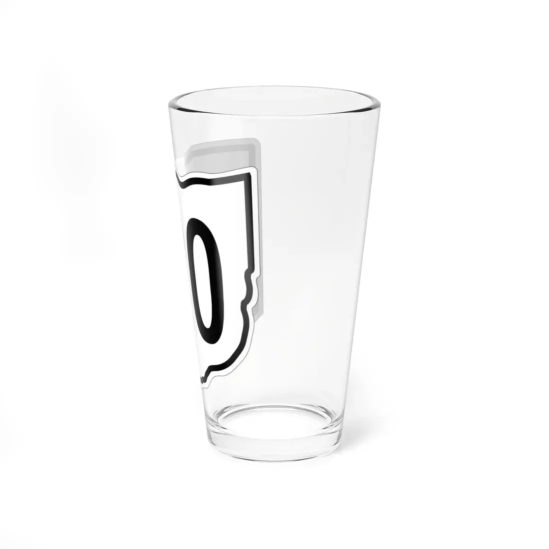 OH-120 1960 (Ohio) (Road Sign) Pint Glass 16oz - Go Mug Yourself