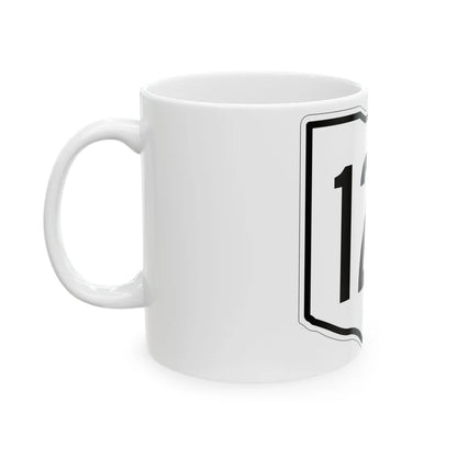 OH-120 1960 (Ohio) (Road Sign) White Coffee Mug - Go Mug Yourself