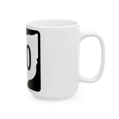 OH-120 1967 (Ohio) (Road Sign) White Coffee Mug - Go Mug Yourself