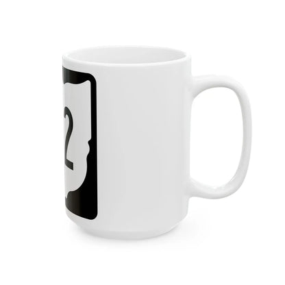 OH-122 1967 (Ohio) (Road Sign) White Coffee Mug - Go Mug Yourself