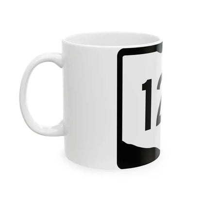 OH-123 (Ohio) (Road Sign) White Coffee Mug - Go Mug Yourself
