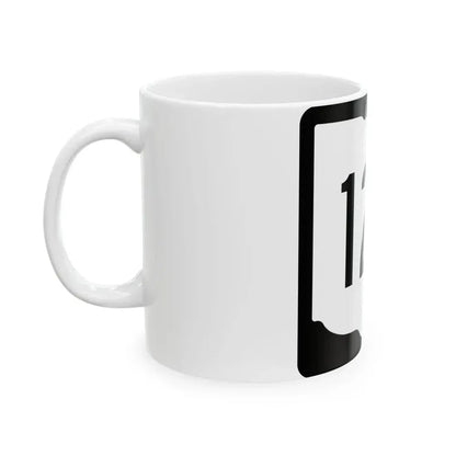 OH-124 1967 (Ohio) (Road Sign) White Coffee Mug - Go Mug Yourself