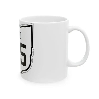 OH-125 1927 (Ohio) (Road Sign) White Coffee Mug - Go Mug Yourself