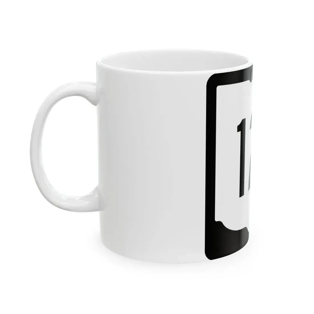 OH-126 1967 (Ohio) (Road Sign) White Coffee Mug - Go Mug Yourself