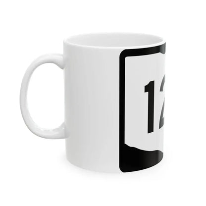 OH-126 (Ohio) (Road Sign) White Coffee Mug - Go Mug Yourself