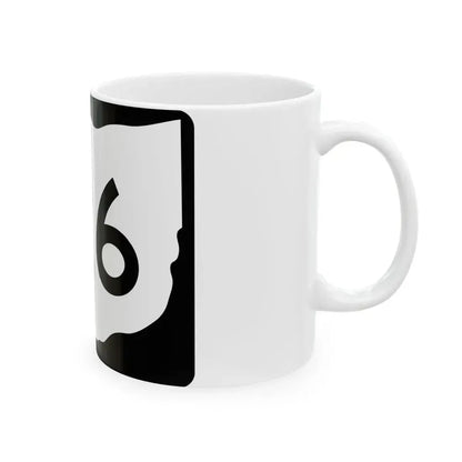 OH-126 (Ohio) (Road Sign) White Coffee Mug - Go Mug Yourself