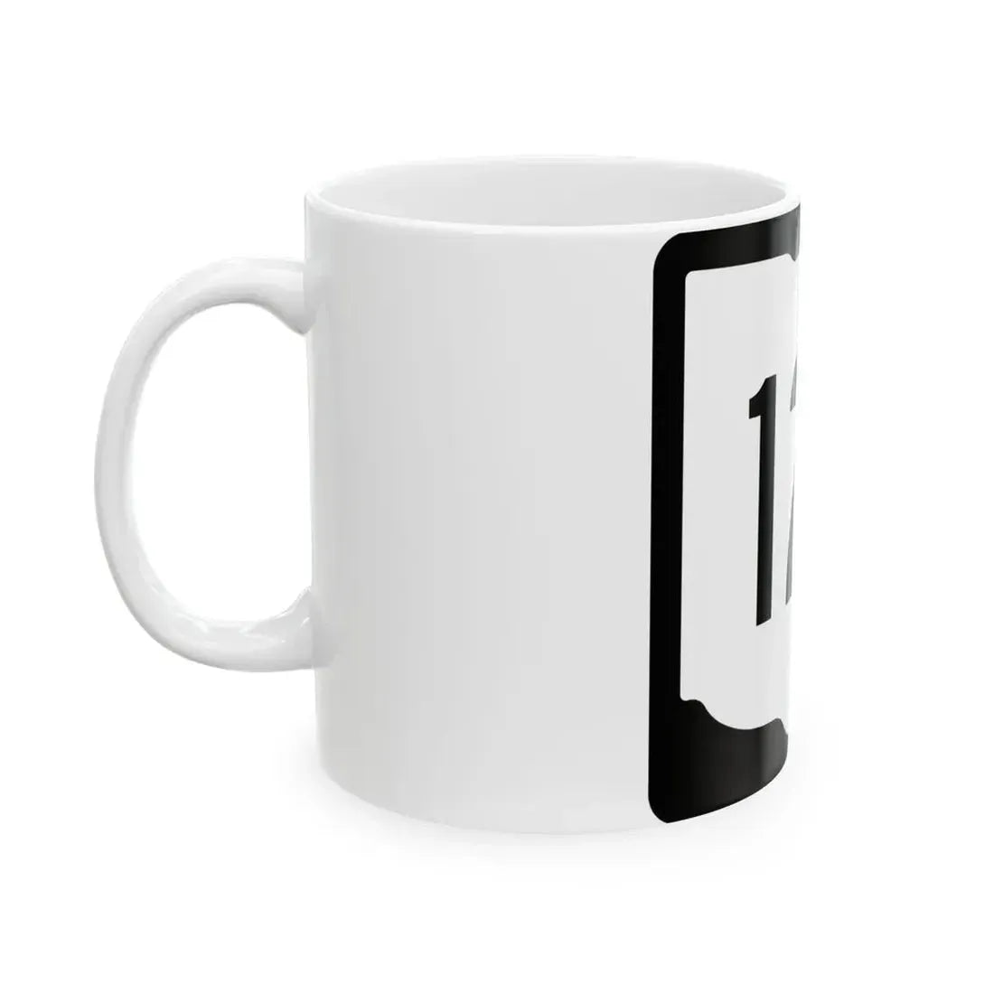 OH-127 1967 (Ohio) (Road Sign) White Coffee Mug - Go Mug Yourself