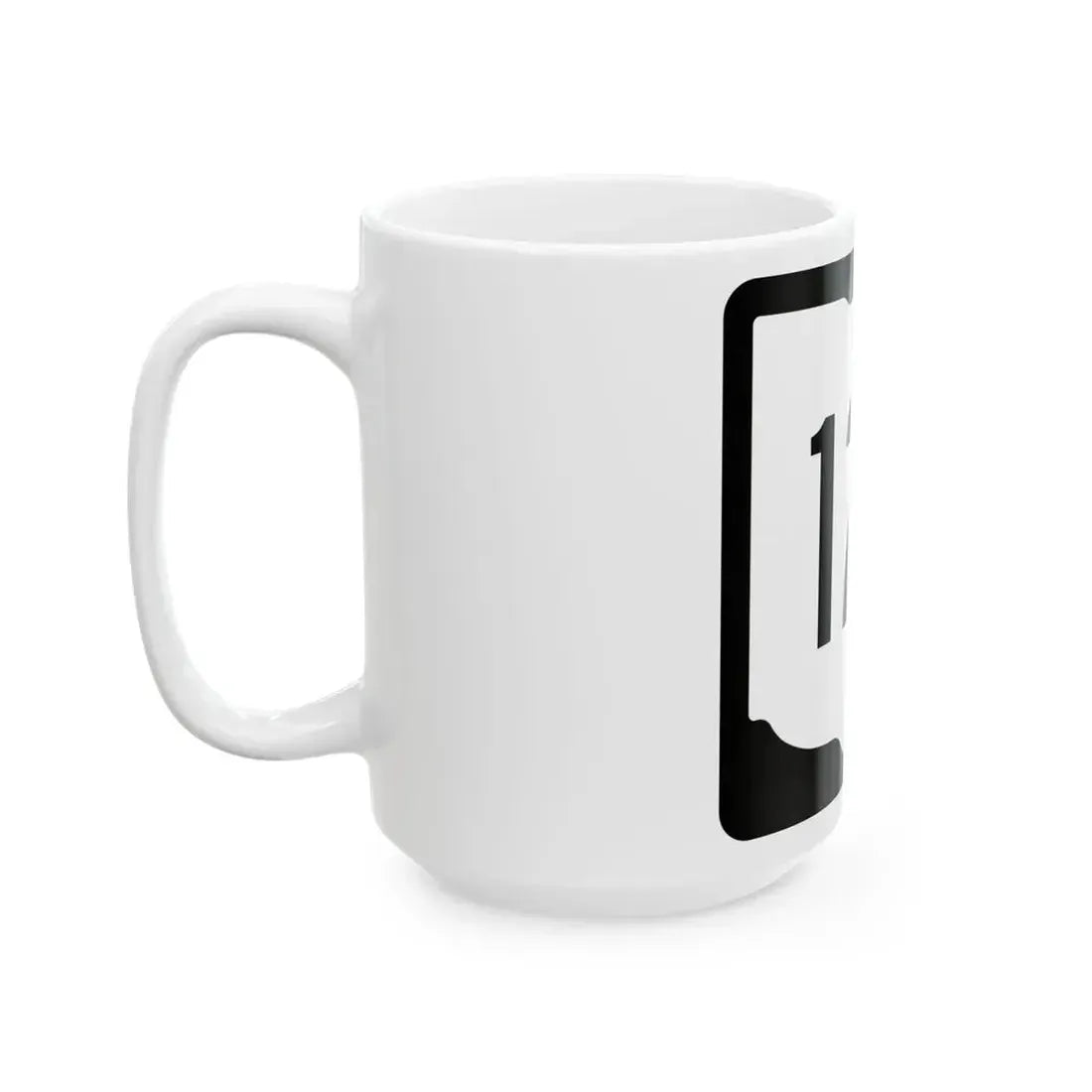 OH-127 1967 (Ohio) (Road Sign) White Coffee Mug - Go Mug Yourself