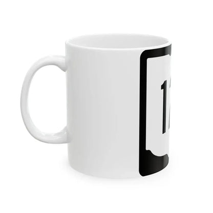 OH-128 1967 (Ohio) (Road Sign) White Coffee Mug - Go Mug Yourself