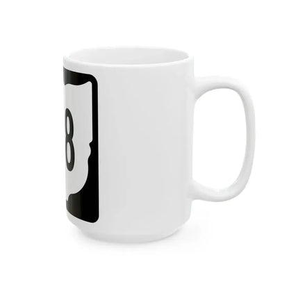 OH-128 1967 (Ohio) (Road Sign) White Coffee Mug - Go Mug Yourself
