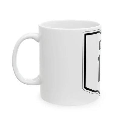 OH-13 1927 (Ohio) (Road Sign) White Coffee Mug - Go Mug Yourself