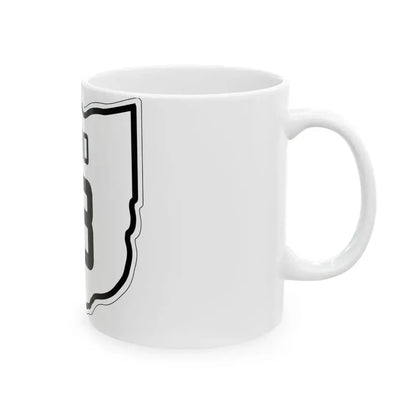 OH-13 1927 (Ohio) (Road Sign) White Coffee Mug - Go Mug Yourself