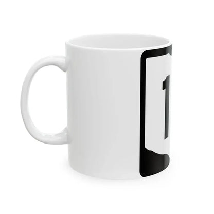 OH-13 (Ohio) (Road Sign) White Coffee Mug - Go Mug Yourself