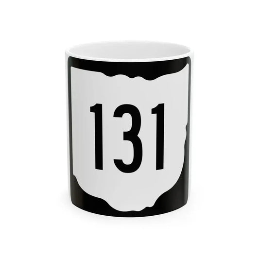 OH-131 1967 (Ohio) (Road Sign) White Coffee Mug 11oz - Go Mug Yourself