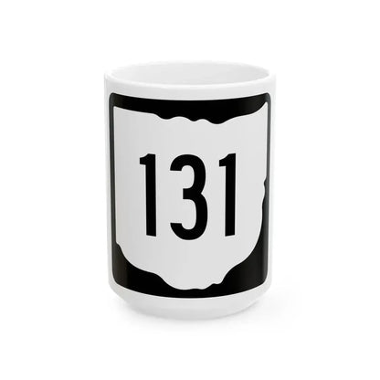 OH-131 1967 (Ohio) (Road Sign) White Coffee Mug 15oz - Go Mug Yourself