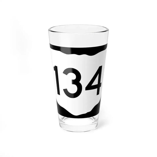OH-134 (Ohio) (Road Sign) Pint Glass 16oz 16oz - Go Mug Yourself