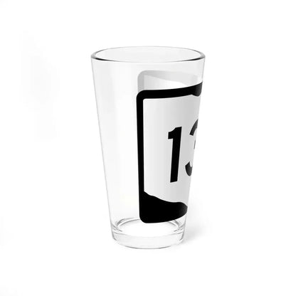 OH-135 (Ohio) (Road Sign) Pint Glass 16oz - Go Mug Yourself