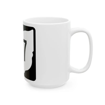 OH-137 1967 (Ohio) (Road Sign) White Coffee Mug - Go Mug Yourself