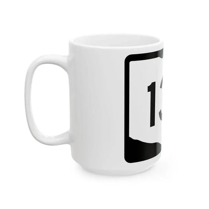 OH-137 (Ohio) (Road Sign) White Coffee Mug - Go Mug Yourself