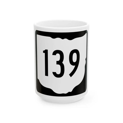 OH-139 1967 (Ohio) (Road Sign) White Coffee Mug 15oz - Go Mug Yourself