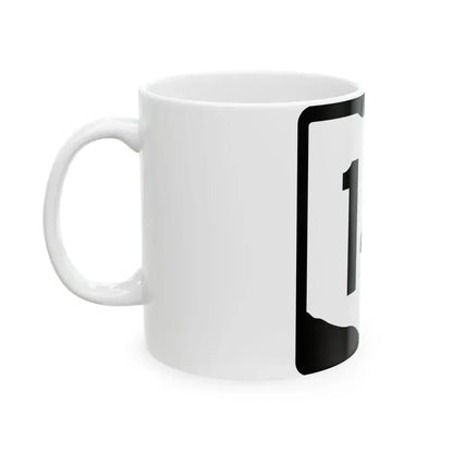 OH-14 (Ohio) (Road Sign) White Coffee Mug - Go Mug Yourself
