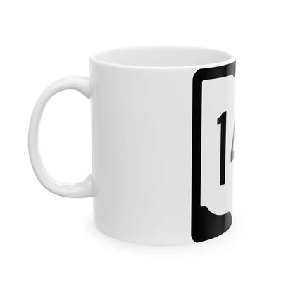 OH-140 1967 (Ohio) (Road Sign) White Coffee Mug - Go Mug Yourself