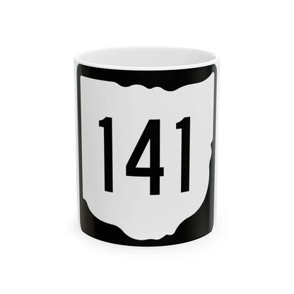 OH-141 1967 (Ohio) (Road Sign) White Coffee Mug 11oz - Go Mug Yourself
