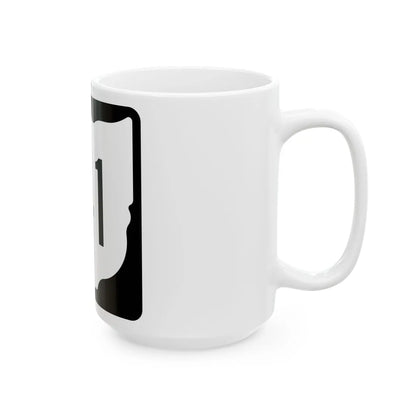 OH-141 1967 (Ohio) (Road Sign) White Coffee Mug - Go Mug Yourself