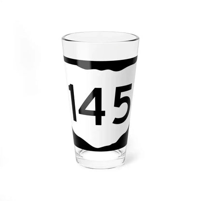 OH-145 (Ohio) (Road Sign) Pint Glass 16oz 16oz - Go Mug Yourself