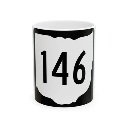 OH-146 1967 (Ohio) (Road Sign) White Coffee Mug 11oz - Go Mug Yourself