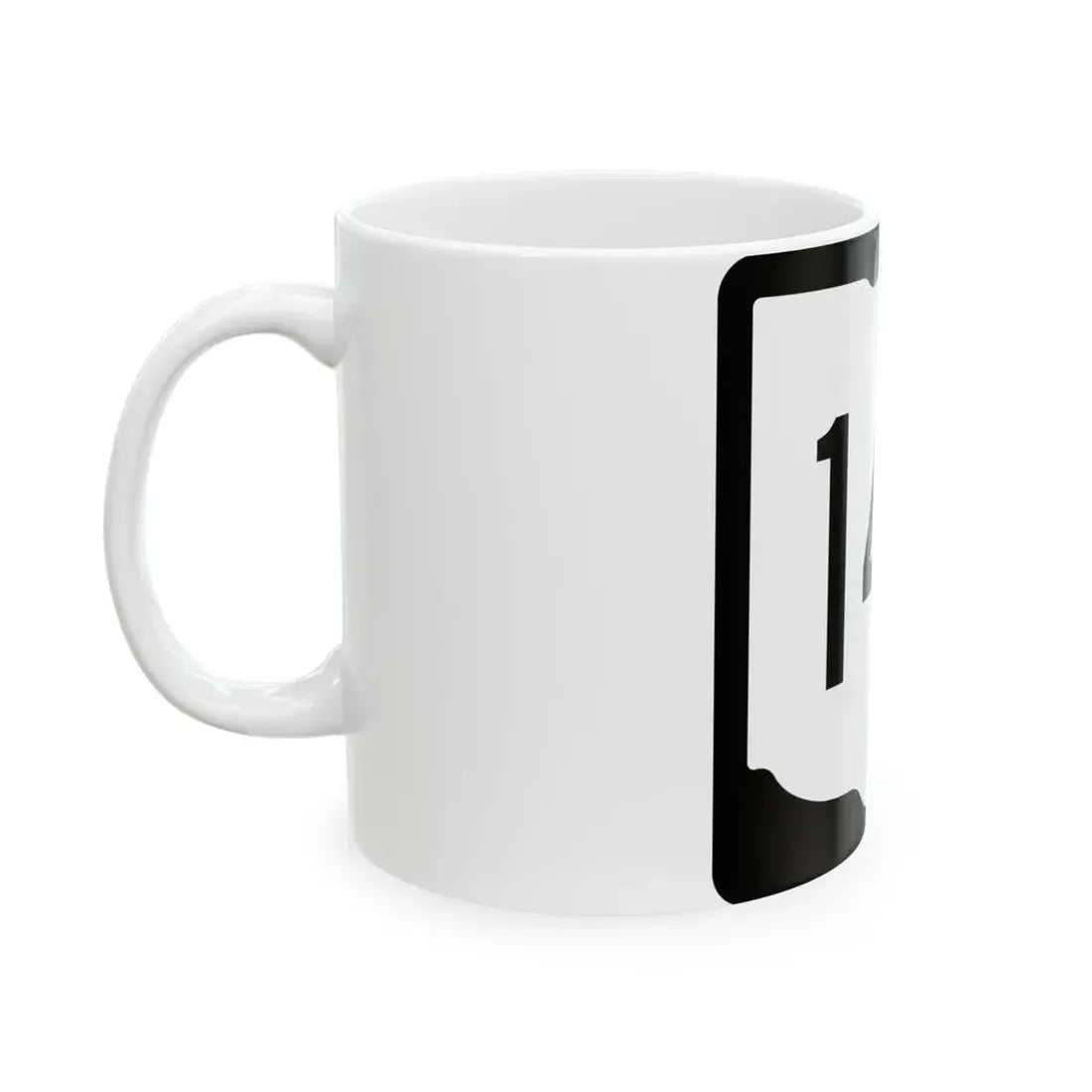 OH-146 1967 (Ohio) (Road Sign) White Coffee Mug - Go Mug Yourself