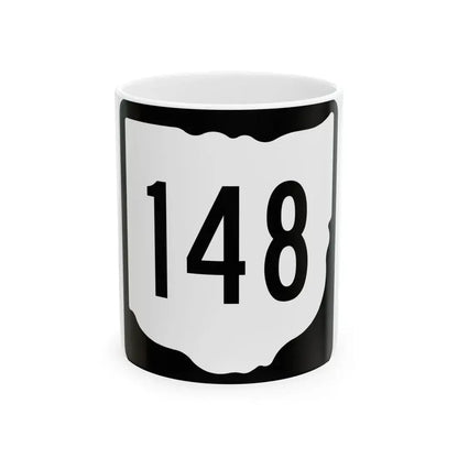 OH-148 1967 (Ohio) (Road Sign) White Coffee Mug 11oz - Go Mug Yourself