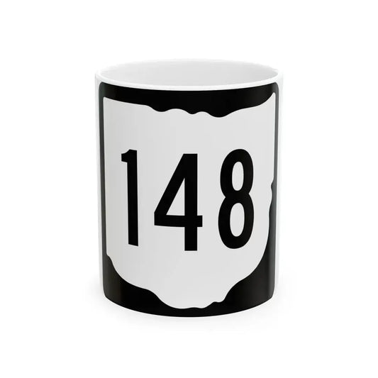 OH-148 1967 (Ohio) (Road Sign) White Coffee Mug 11oz - Go Mug Yourself