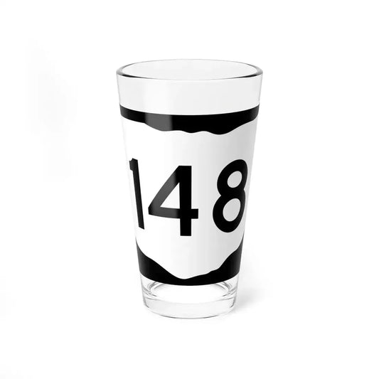 OH-148 (Ohio) (Road Sign) Pint Glass 16oz 16oz - Go Mug Yourself