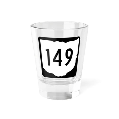 OH-149 1967 (Ohio) (Road Sign) Shot Glass 1.5oz 1.5oz - Go Mug Yourself