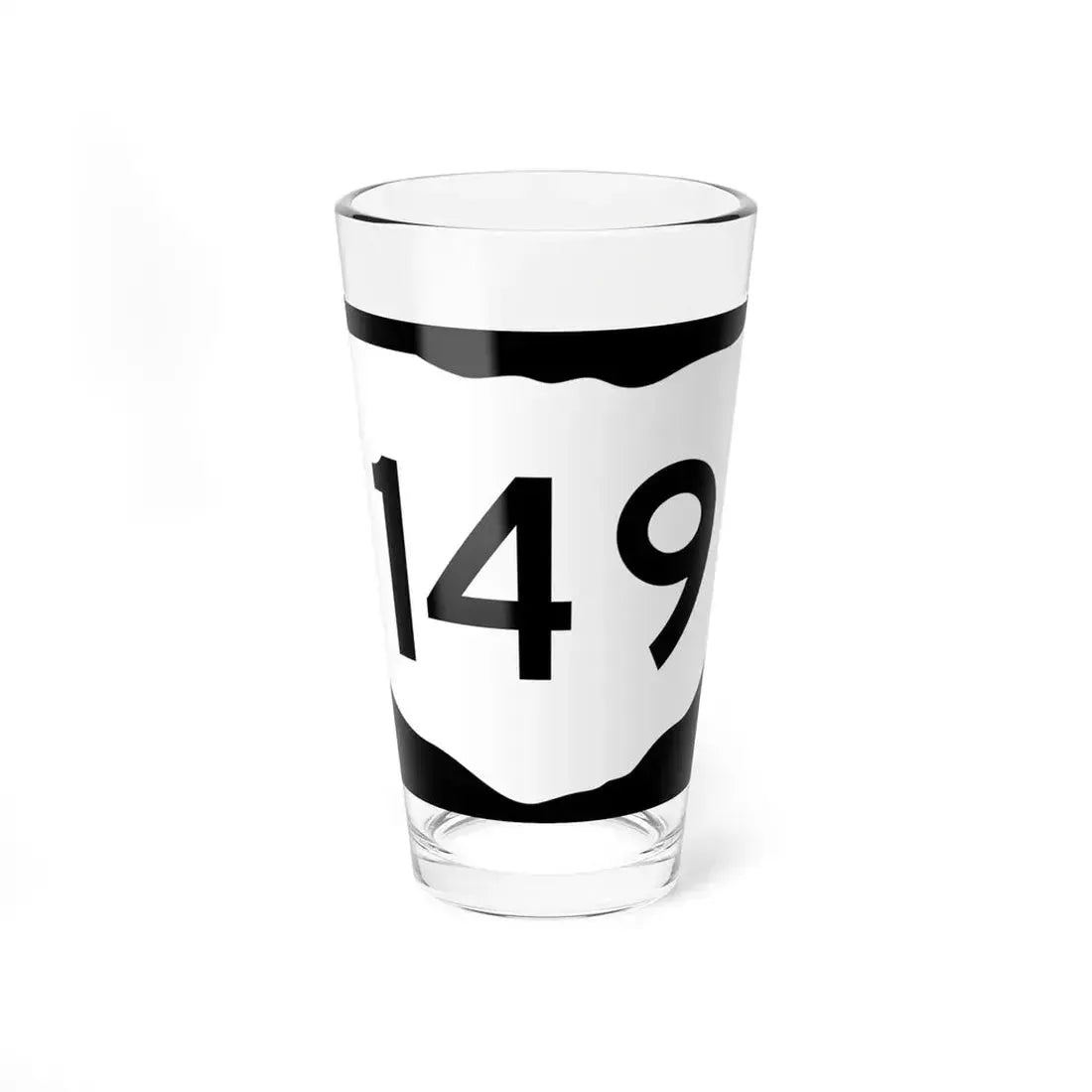 OH-149 (Ohio) (Road Sign) Pint Glass 16oz 16oz - Go Mug Yourself