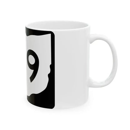 OH-149 (Ohio) (Road Sign) White Coffee Mug - Go Mug Yourself