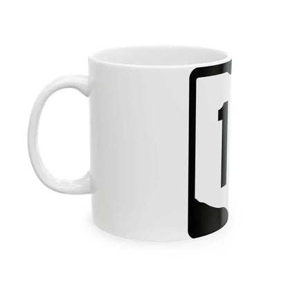 OH-15 (Ohio) (Road Sign) White Coffee Mug - Go Mug Yourself