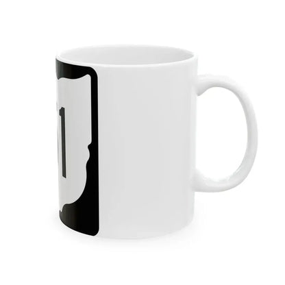 OH-151 1967 (Ohio) (Road Sign) White Coffee Mug - Go Mug Yourself