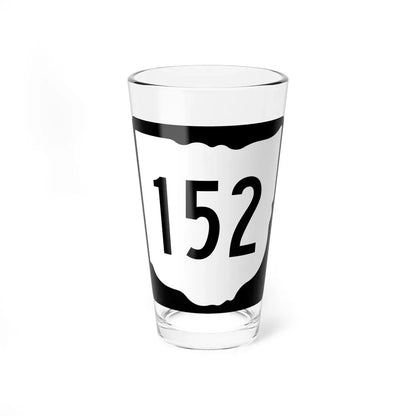 OH-152 1967 (Ohio) (Road Sign) Pint Glass 16oz 16oz - Go Mug Yourself