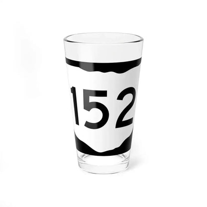 OH-152 (Ohio) (Road Sign) Pint Glass 16oz 16oz - Go Mug Yourself