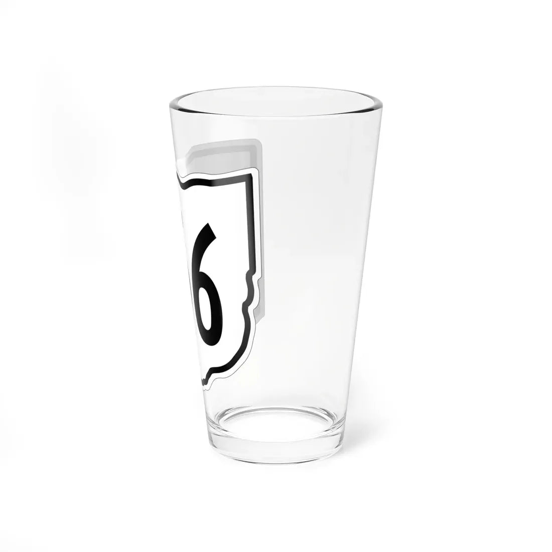 OH-156 1960 (Ohio) (Road Sign) Pint Glass 16oz - Go Mug Yourself