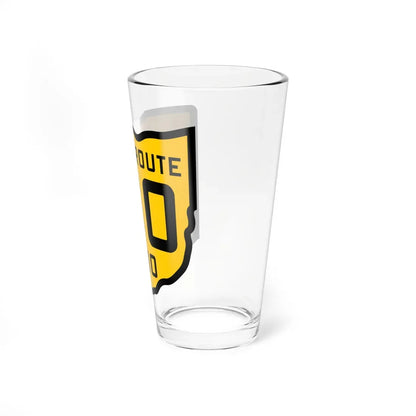 OH-160 1920 (Ohio) (Road Sign) Pint Glass 16oz - Go Mug Yourself